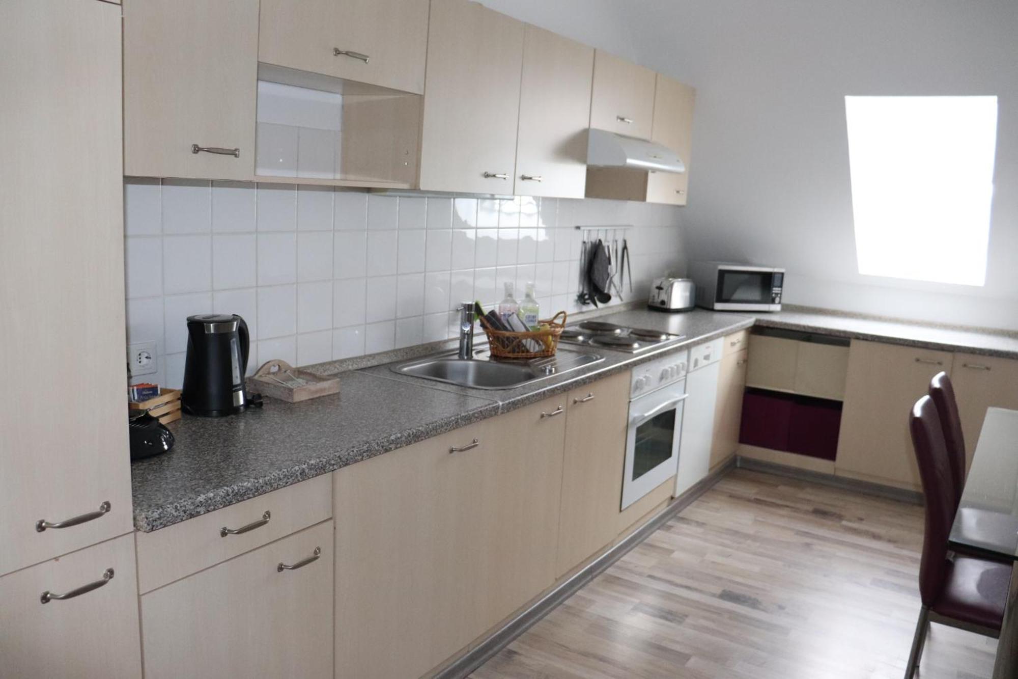 Pension Und Apartment Landhaus Fricke Calden Bagian luar foto